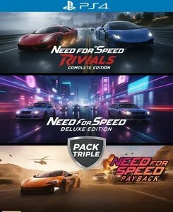 Comprar Need for Speed Rivals: Complete Edition+Need for Speed: Deluxe Edition+Need for Speed Payback: Deluxe Edition para PS4 - PSNCLICK Digitales Latinoamérica